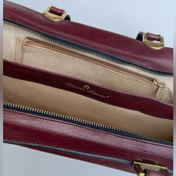 European Genuine Leather Burgundy Bag - Picture 3 of 6